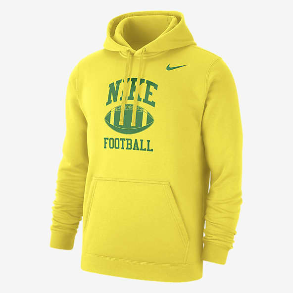 Amarillo Sudaderas con gorro. Nike US